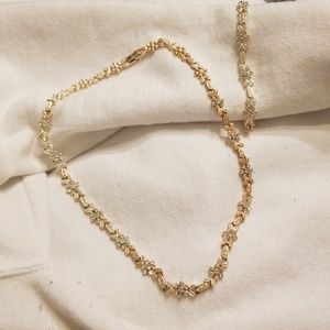 Necklace and matching Bracelet